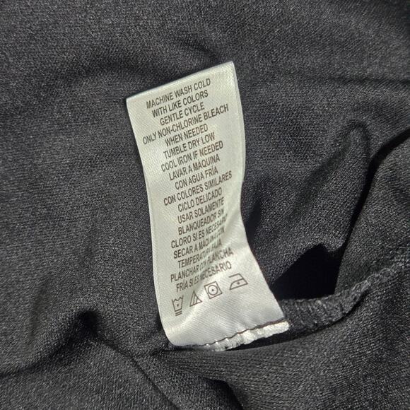 Harper 241 Wom Sz 6 Black Dark Floral Sheer Long Sleeve Dress Whimsigoth Witchy - Picture 12 of 12